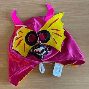 NWT Wresting pink and Yellow  Mask